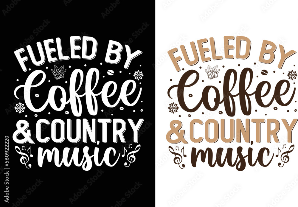 Obraz premium coffee t shirt design.Typography, t-shirt, print, poster, banner, slogan, flyer, postcard,and other uses
