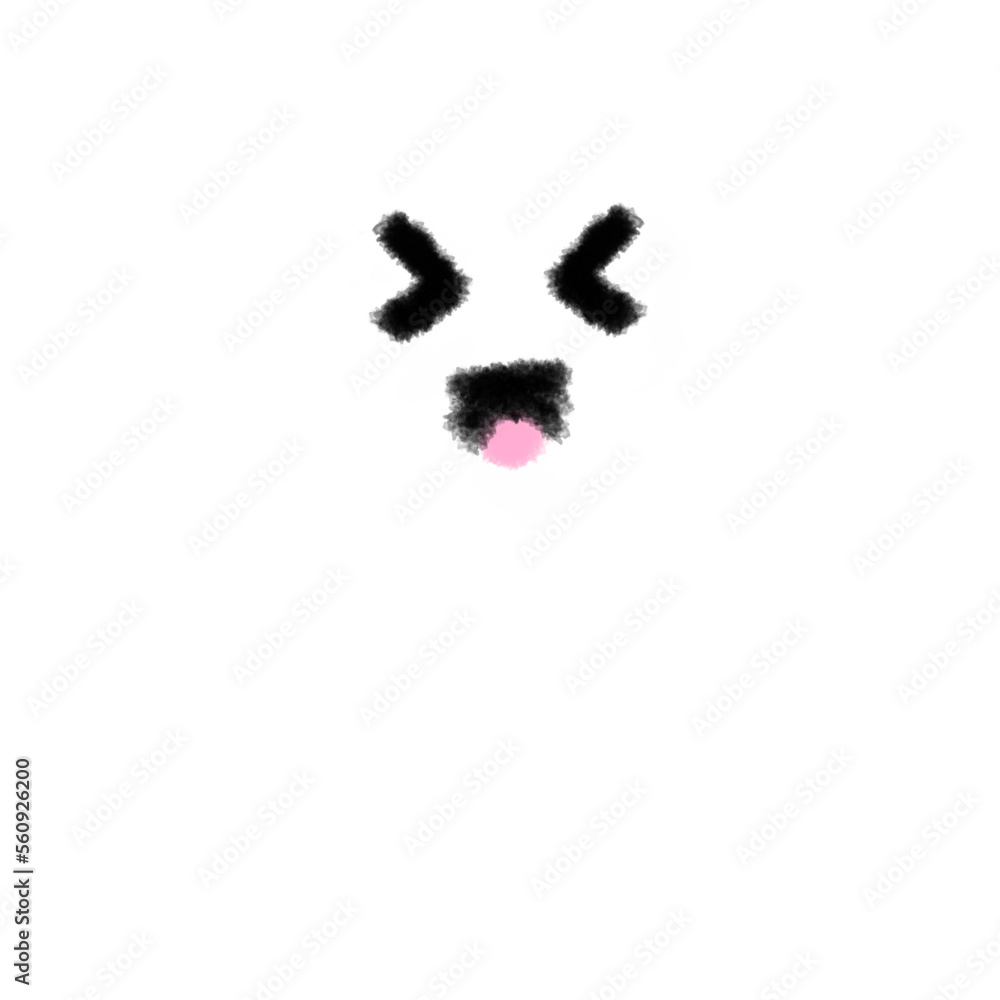 Watercolor Cute Ghost Watercolor Cute Ghost