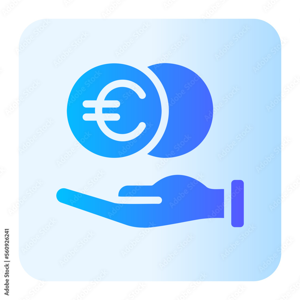 get money gradient icon get money gradient icon