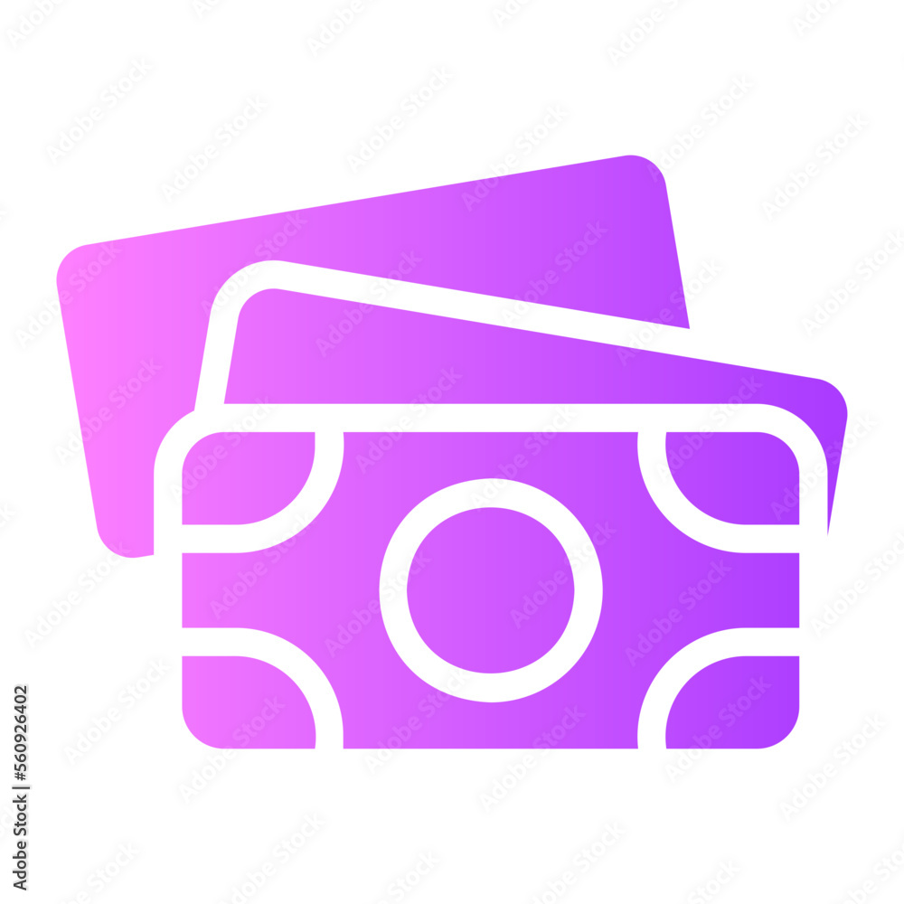 money gradient icon money gradient icon