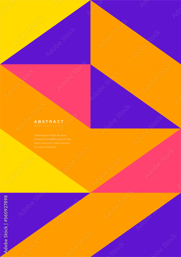 Modern abstract minimal geometric shapes cover. Colorful geometric background, vector illustration. Modern abstract minimal geometric shapes cover. Colorful geometric background, vector illustration.
