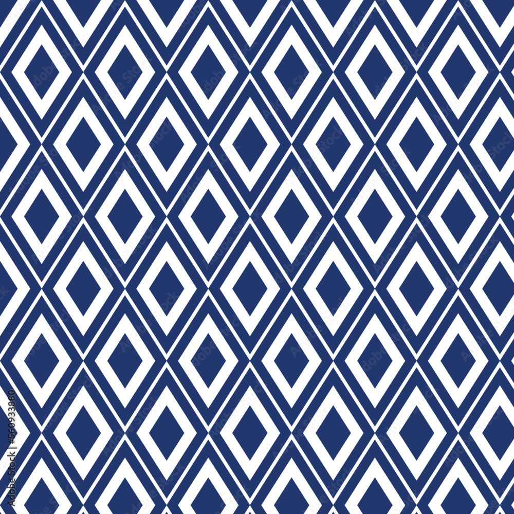 Abstract geometric Rhomb pattern used for wallpaper, diamond pattern fills, web page background. traditional ornament for fashion textile, cloth, rhombus blue background. Abstract geometric Rhomb pattern used for wallpaper, diamond pattern fills, web page background. traditional ornament for fashion textile, cloth, rhombus blue background.