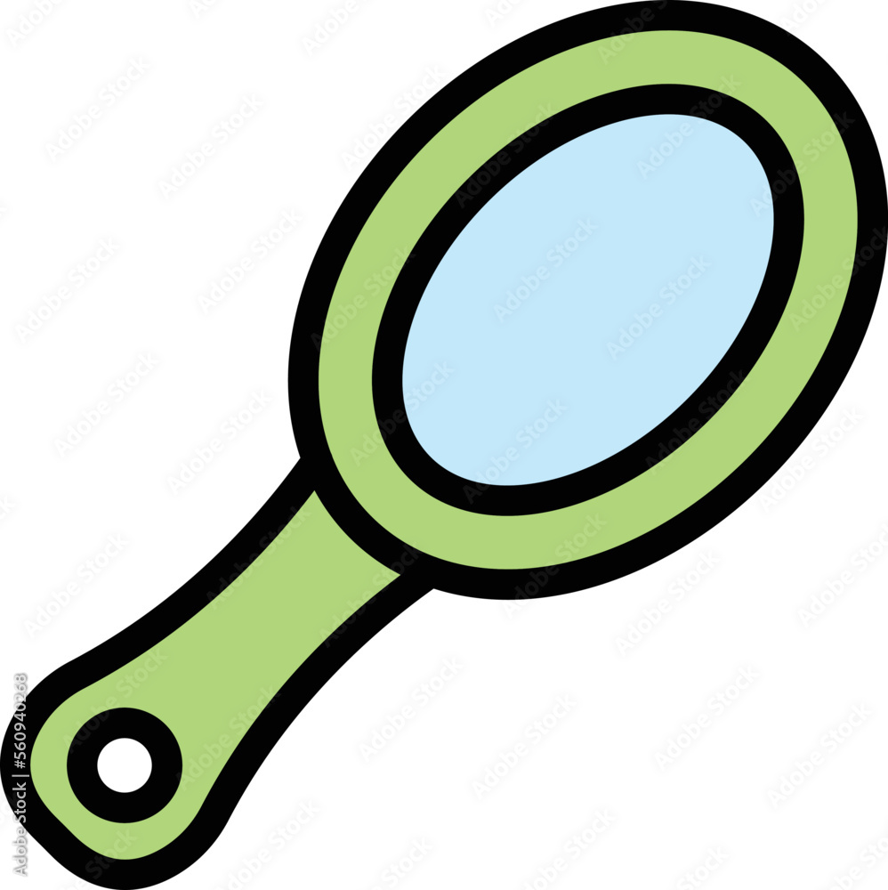 Mirror Vector Icon Design Illustration Mirror Vector Icon Design Illustration