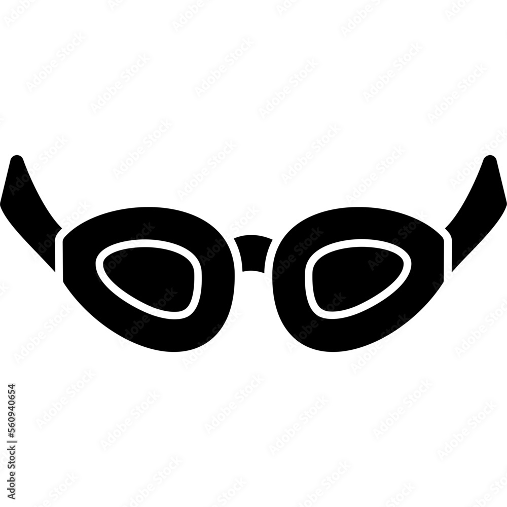 Swimming Glasses Icon Swimming Glasses Icon