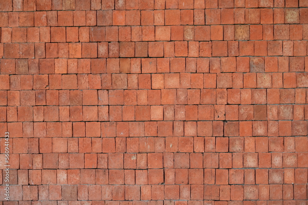 brown brick wall textured, construction industry brown brick wall textured, construction industry