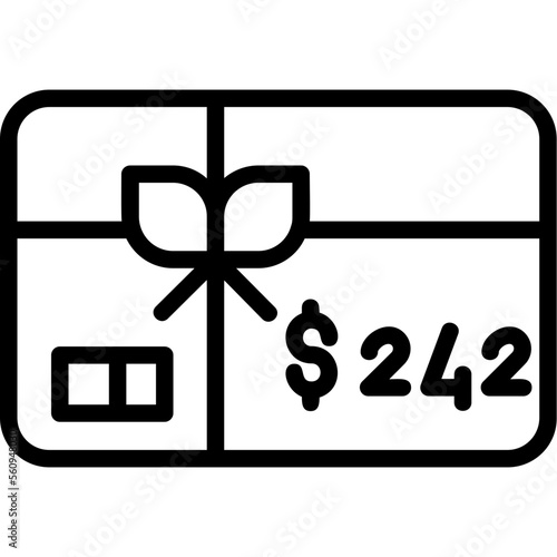 Gift Card Icon