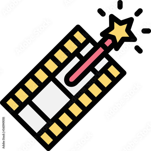 Special effects Vector Icon Design Illustration