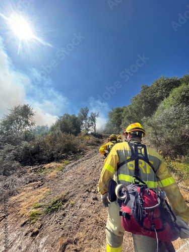 Incendio Forestal Galicia photo