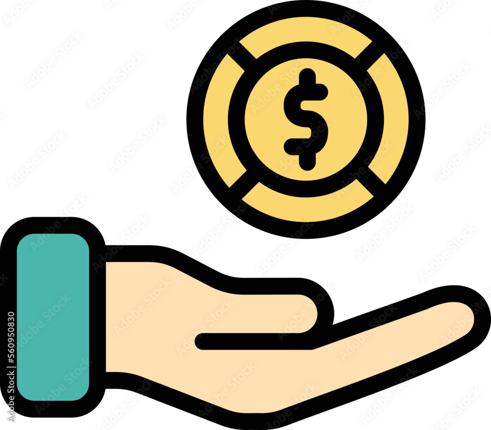 Money pay Vector Icon Design Illustration Money pay Vector Icon Design Illustration