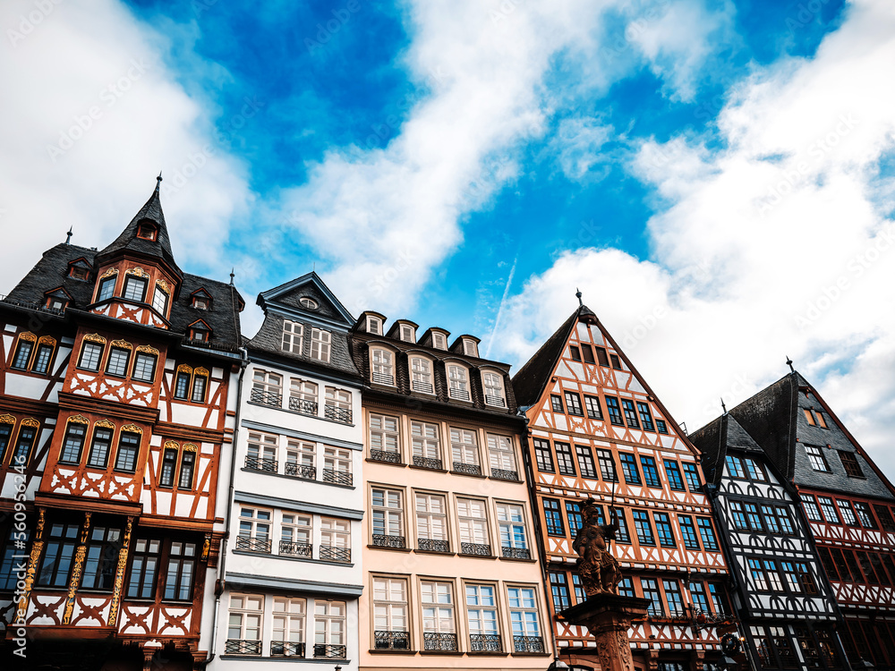 Old Town of Frankfurt am Main, Germany.