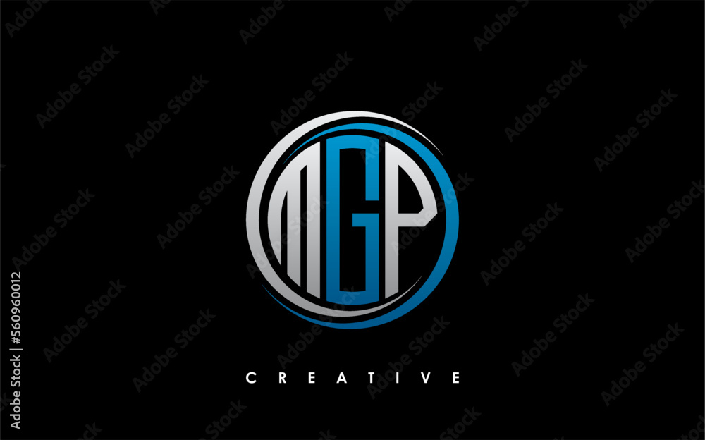 MGP Letter Initial Logo Design Template Vector Illustration MGP Letter Initial Logo Design Template Vector Illustration