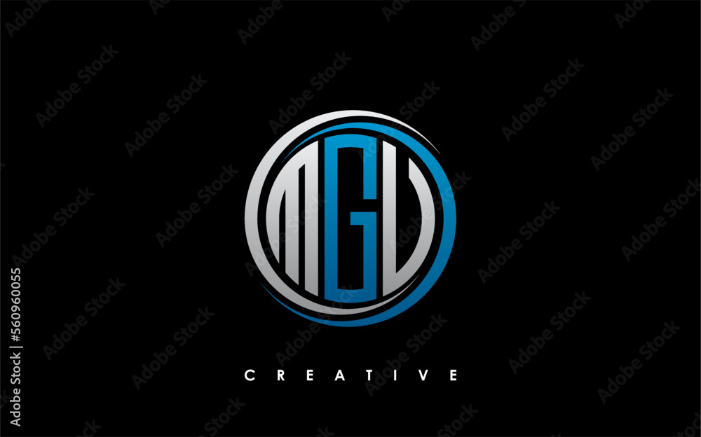 MGV Letter Initial Logo Design Template Vector Illustration MGV Letter Initial Logo Design Template Vector Illustration