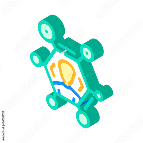 society esg isometric icon vector. society esg sign. isolated symbol illustration