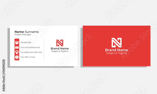 Modern business Card Design Template