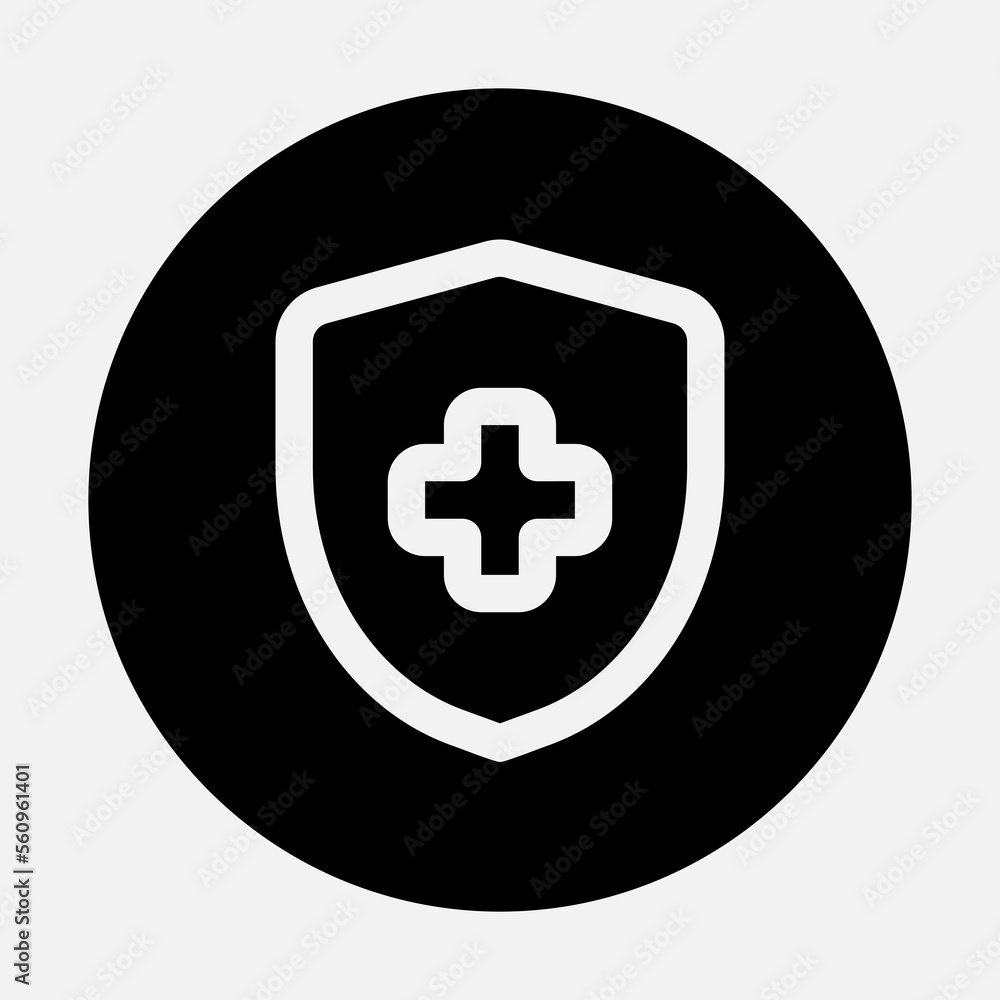 Protection icon in solid style, use for website mobile app presentation Protection icon in solid style, use for website mobile app presentation