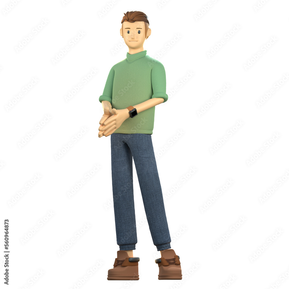 3D Character Illustration Promotion 3D Character Illustration Promotion