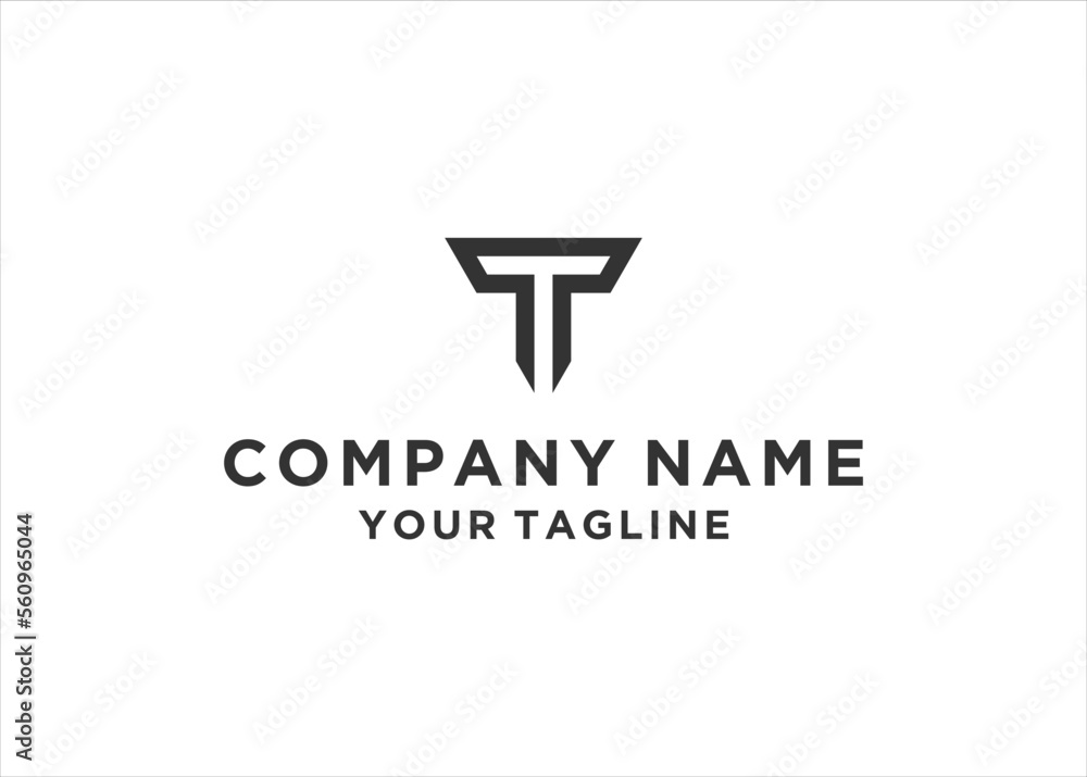 initial Letter T Logo Design Vector initial Letter T Logo Design Vector