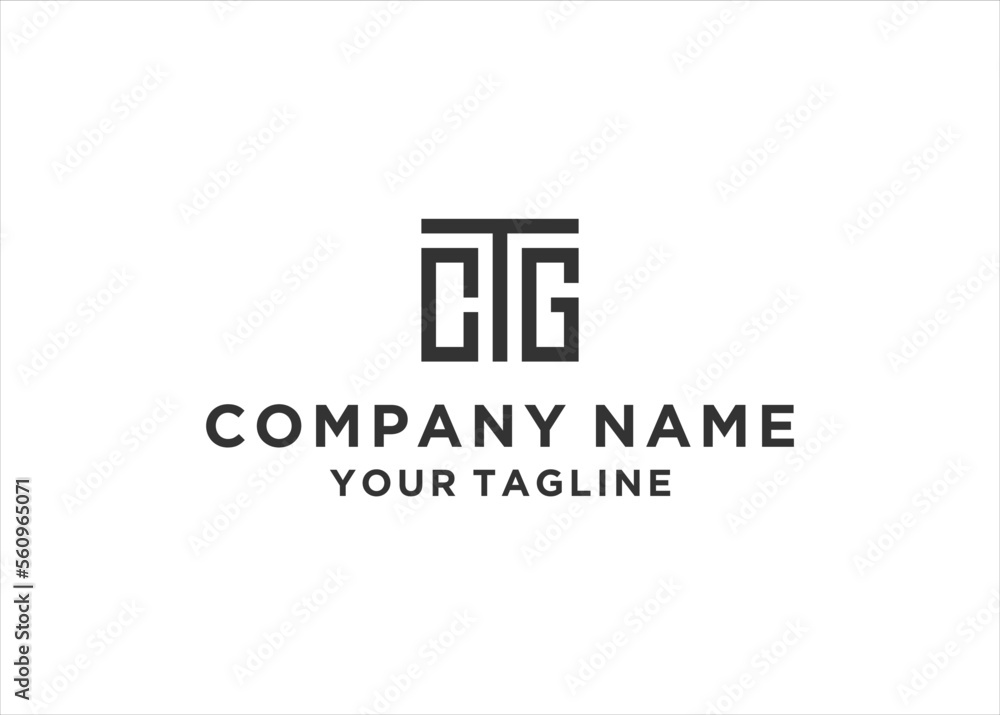 initial Letter CTG Logo Design Vector initial Letter CTG Logo Design Vector