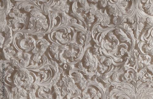 White wooden textures with carving and detailing - Whitewashed Wood