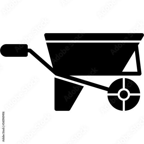 Wheelbarrow Icon