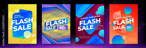 Collection of Sale and Discount Offers Flyers