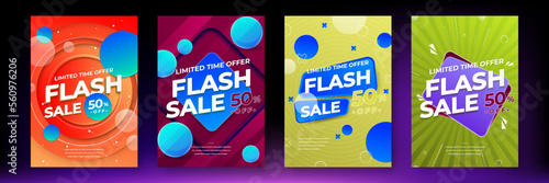 Collection of Sale and Discount Offers Flyers