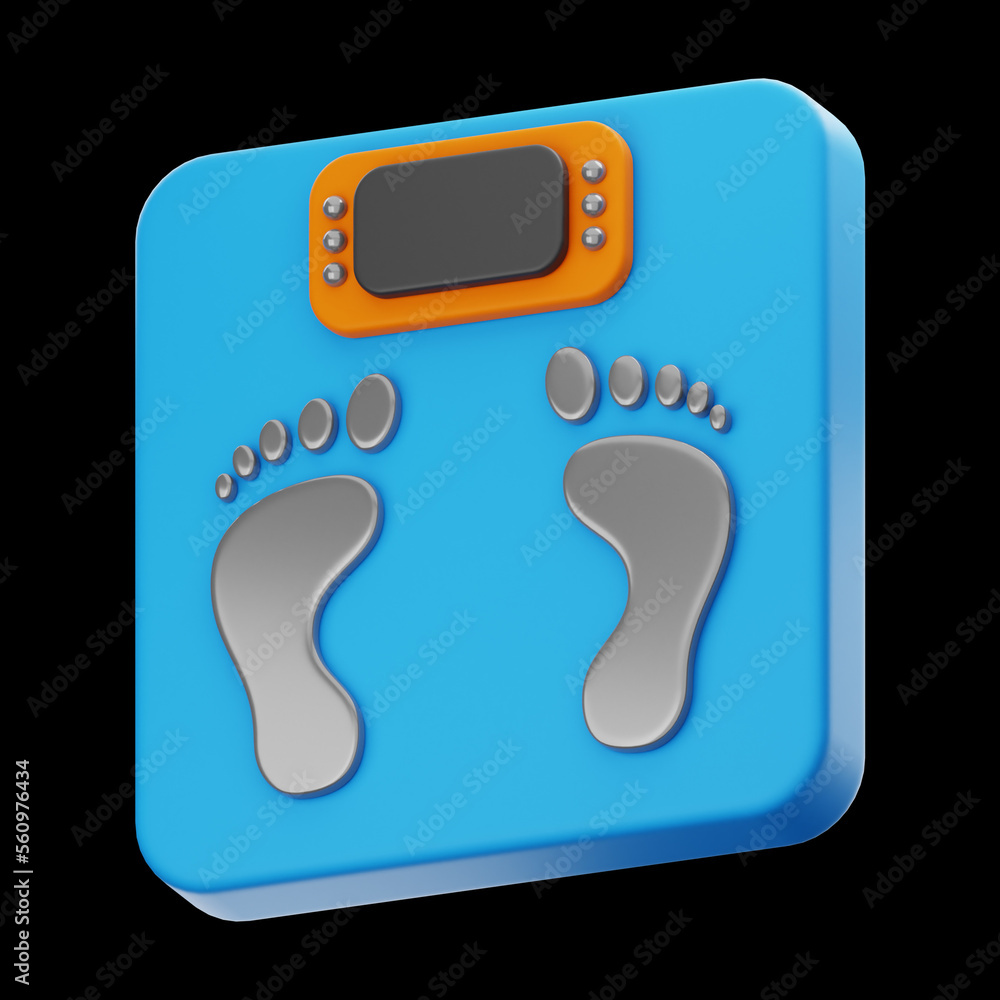 Premium fitness weight machine icon 3d rendering on isolated background Premium fitness weight machine icon 3d rendering on isolated background