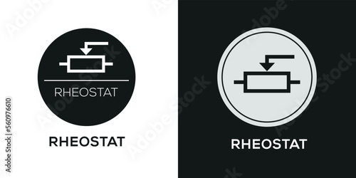 Creative (Rheostat) Icon, Vector sign. photo