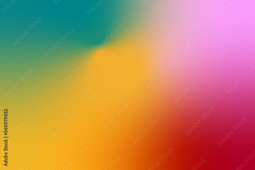 Obraz premium Halftone Gradient Color Texture Vector Background
