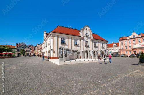 Town Hall (1799-1804). This is Regional Museum now. Jarocin, Greater Poland Voivodeship, Poland