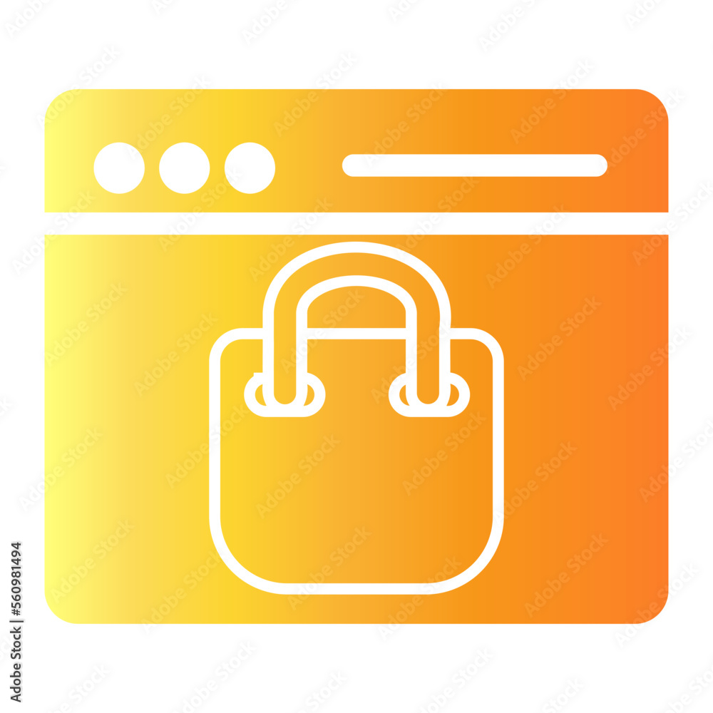 online shopping icon online shopping icon