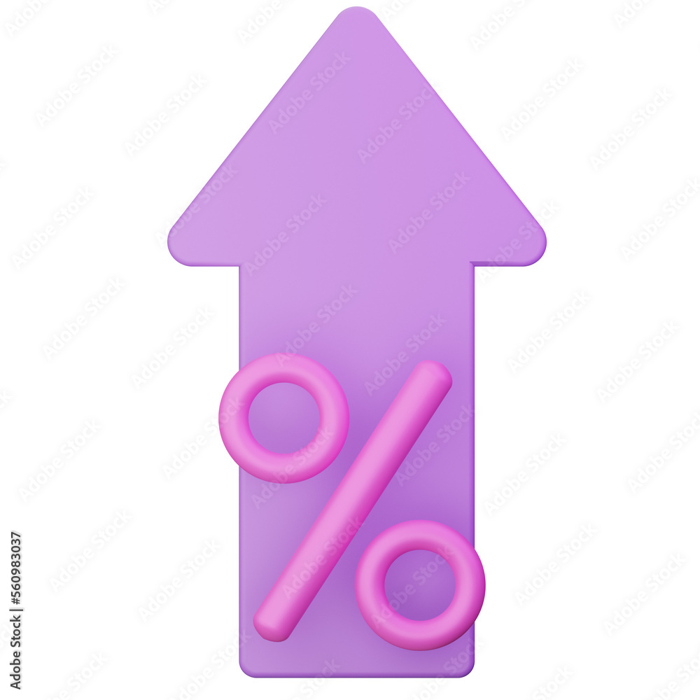 Promotion discount 3D illustration Promotion discount 3D illustration