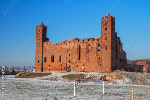 Radzyn Castle ruins, Kuyavian-Pomeranian Voivodeship, Poland. photo