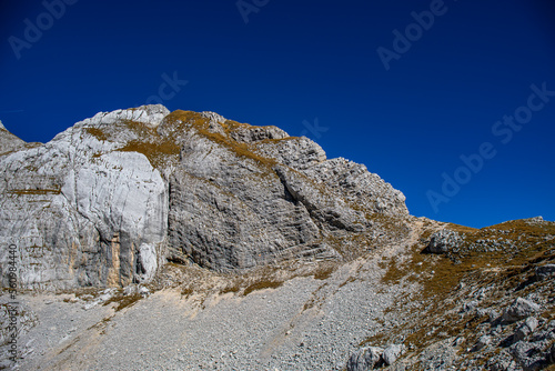 Hiking tour Križ - Stenar - Bovški gamsovec, Julian alps, Slovenia	 photo