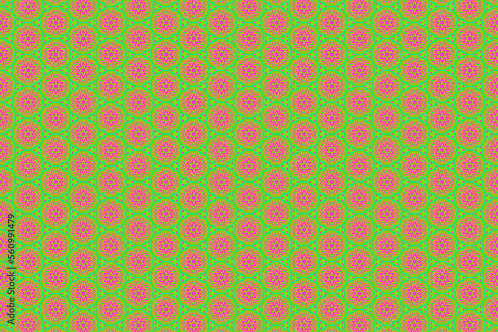 Colorful geometric symmetrical pattern design Colorful geometric symmetrical pattern design