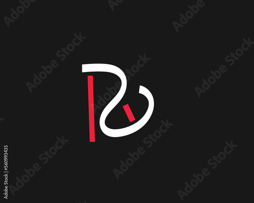 letter RE logo design template vector