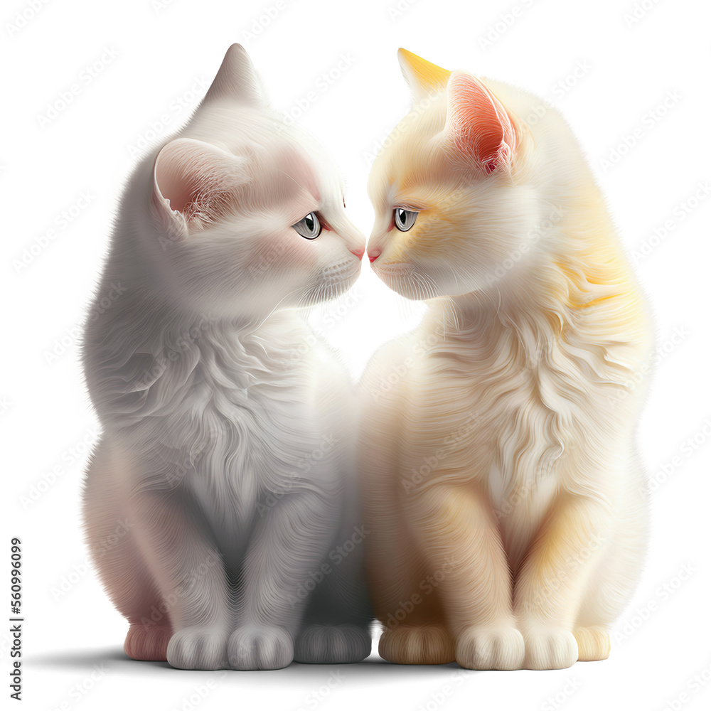 Two Cats PNG Images With Transparent Background