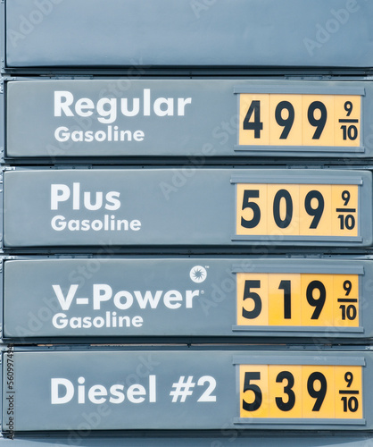 The price of gas is the highest in America's small towns like Bridgeport, California.