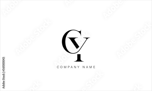 CY, YC Abstract Letters Logo Monogram photo