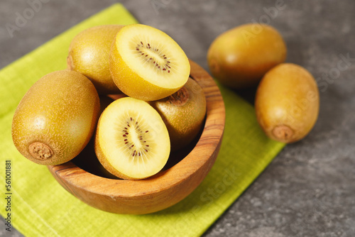 Kiwi Gold Yellow Fruit Bowl photo