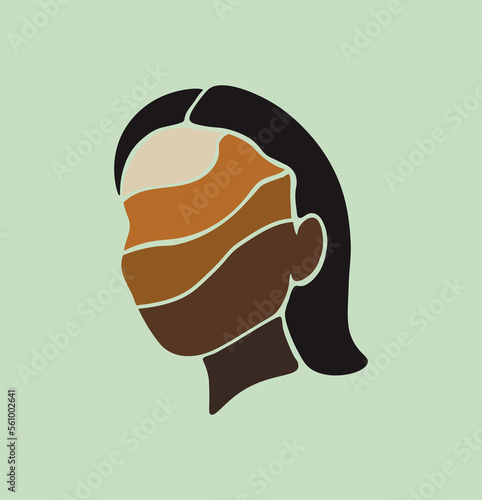 BLM Art - african amerikan human power - vector illustration