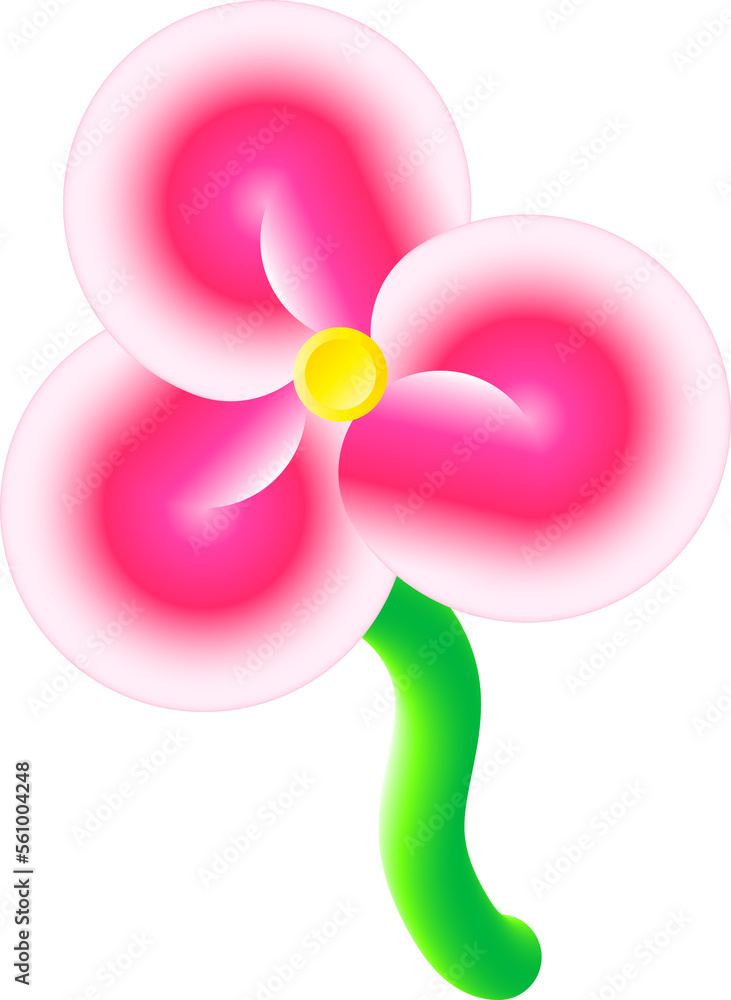 Fototapeta premium Floral Illustration Element