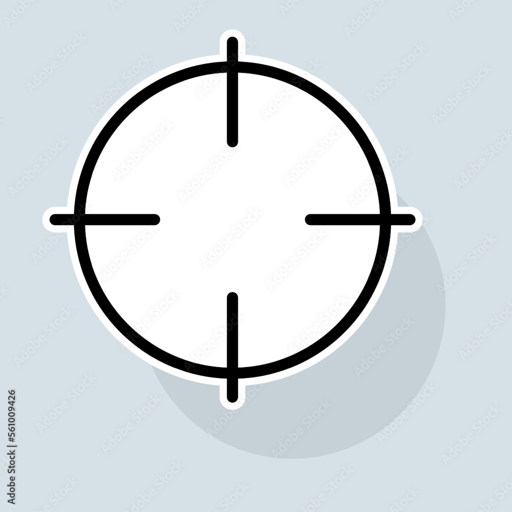 Targeted advertising line icon. Sale, poster, marketing, tv, banner, product, money, television, pause. Add concept. Vector sticker line icon on white background Targeted advertising line icon. Sale, poster, marketing, tv, banner, product, money, television, pause. Add concept. Vector sticker line icon on white background