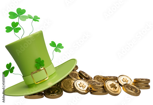 St Patricks Day Hat Cutout photo