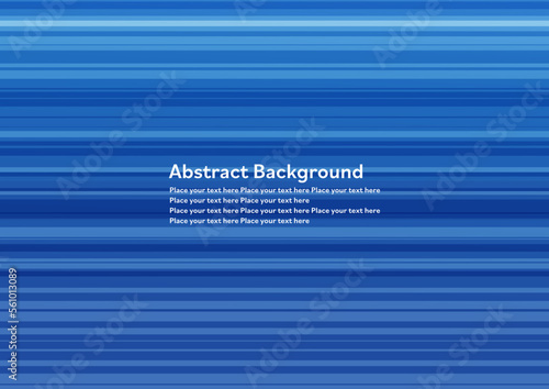 青のボーダーライン背景