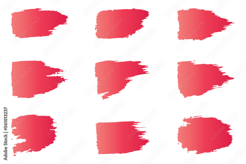 Grungy Brush strokes, Dirty brush effect, colorful brush stroke set Grungy Brush strokes, Dirty brush effect, colorful brush stroke set