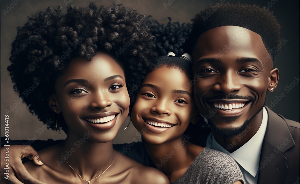 Black history month holiday celebration. Independent Strong black people  poster. Confident black person. Ai generated not a real person art.  Generative AI, not a real people Stock Illustration | Adobe Stock