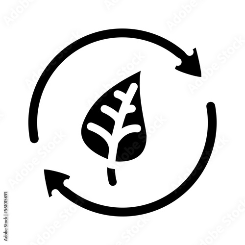 eco esg glyph icon vector. eco esg sign. isolated symbol illustration