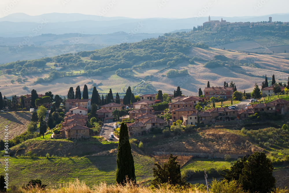 The most iconic Tuscany landscapes in Italy - citadels, wineries and fields