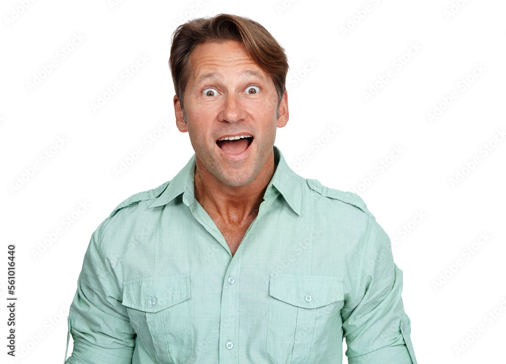 Shock, portrait and amazed man in a studio with a omg, wow and wtf facial expression. Shocked, surprised and happy male model in casual outfit with surprise or good news isolated by white background. Shock, portrait and amazed man in a studio with a omg, wow and wtf facial expression. Shocked, surprised and happy male model in casual outfit with surprise or good news isolated by white background.